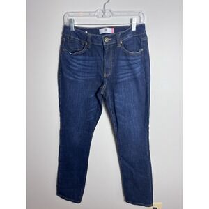 Cabi Straight Mid Rise Jeans Style 5166 Size 6
